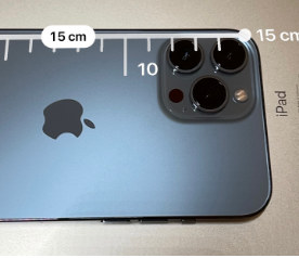 澄城苹果14维修分享如何使用iPhone14测距仪测量身高 